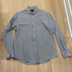 Houndstooth button down